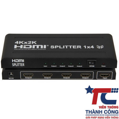 Bộ chia HDMI 1 ra 4 – chất lượng chính hãng, giá rẻ