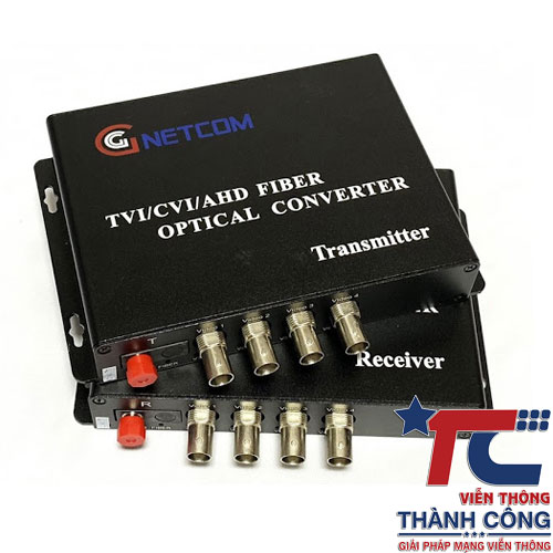 Gnetcom HL-4V-20T/R – Bộ chuyển đổi Video sang quang giá rẻ