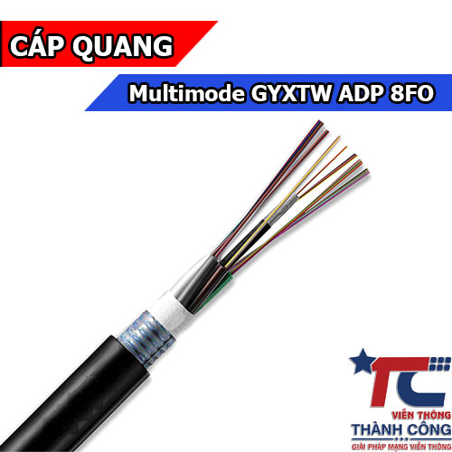 Cáp quang Multimode 8FO GYXTW ADP OM2 nhập khẩu
