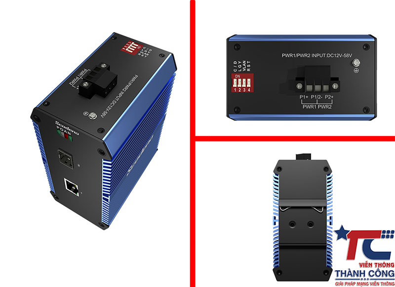 Switch công nghiệp Scodeno 2 port XPTN-9000-63-1FX1TX-X