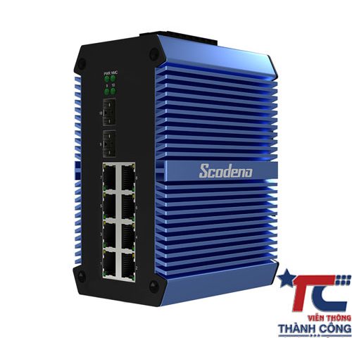 Switch công nghiệp Managed Scodeno Xblue XPTN-9000-85-2GX8GT-VX