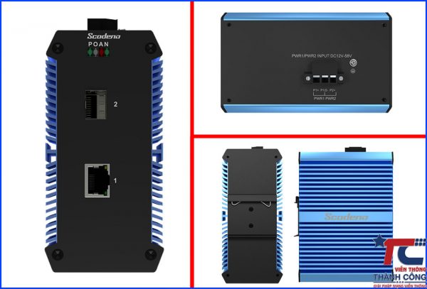 Switch công nghiệp Scodeno Xblue XPTN-9000-65-1GX1GT-X