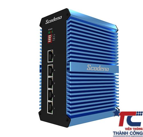 Switch công nghiệp Scodeno Xblue 5 port