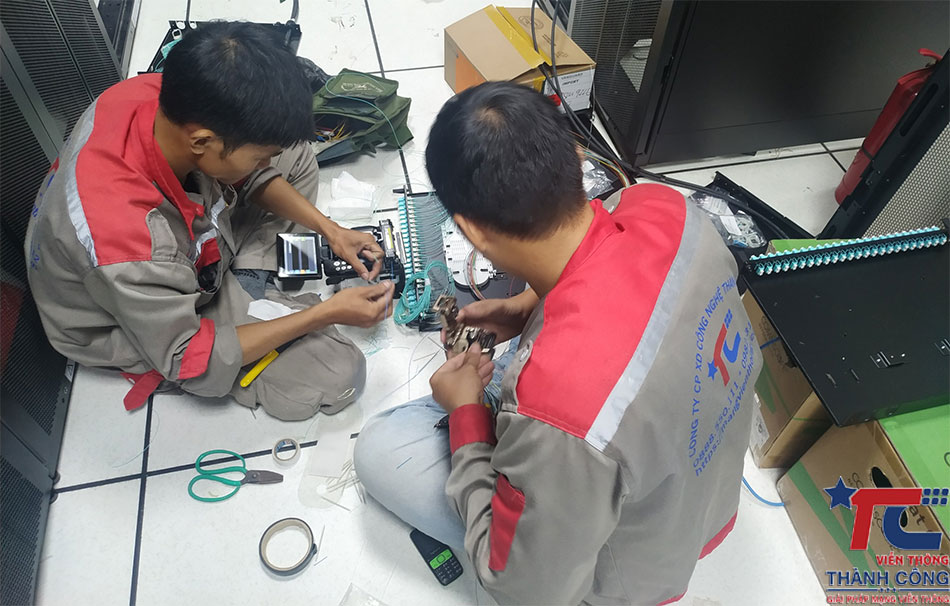 Dịch vụ thi công hạ tầng mạng Lan - Quang