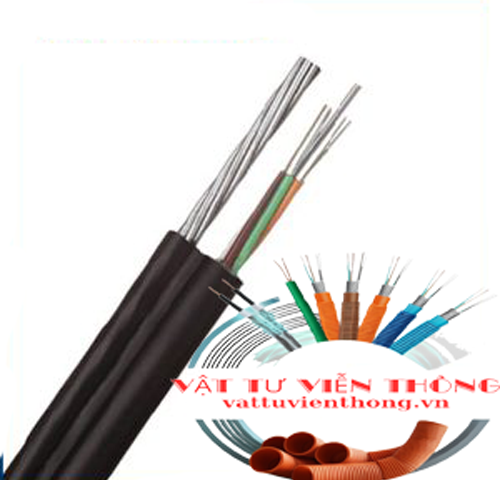 Cáp quang 4FO Postef TPKL (Treo phi kim loại)